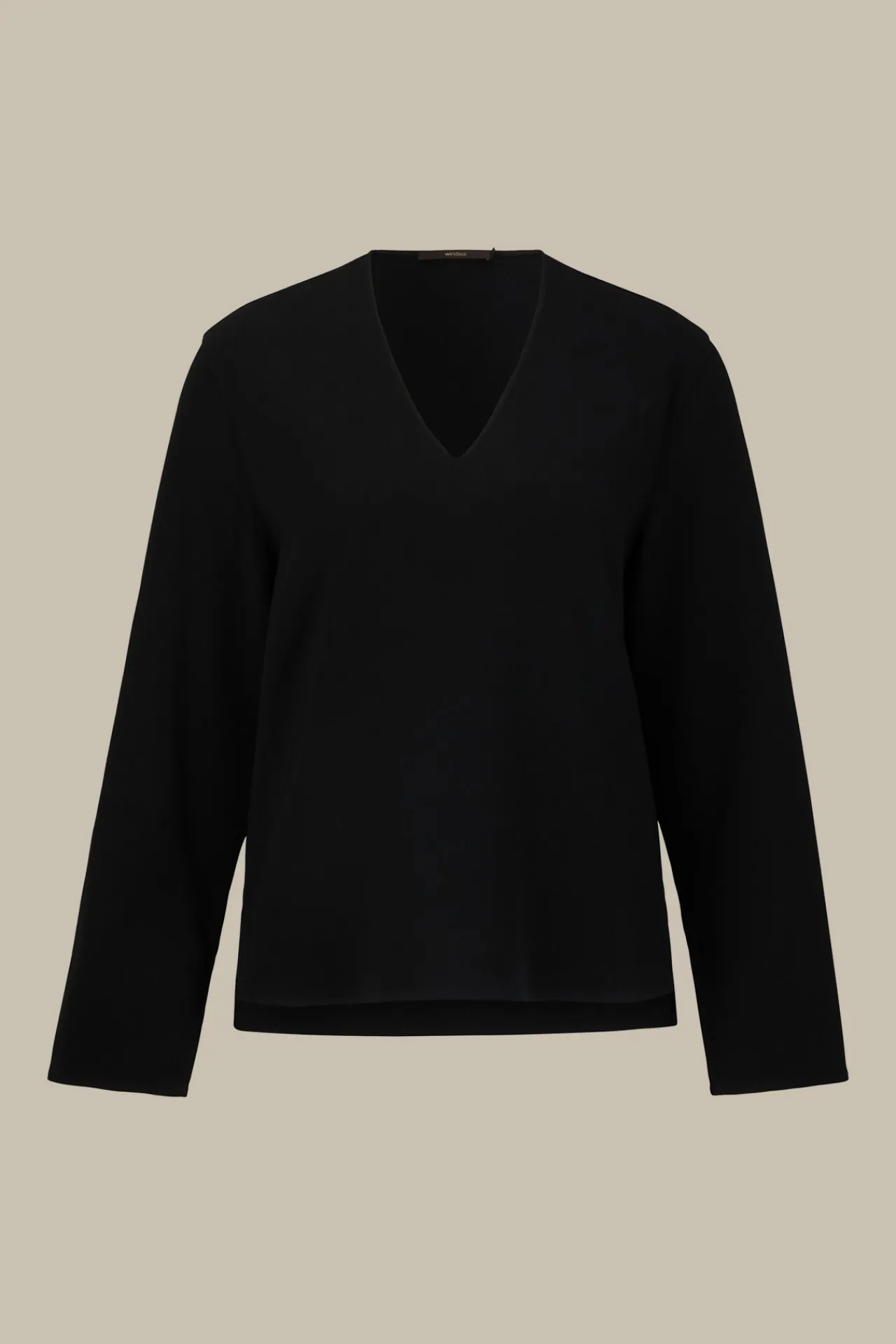 Crepe-Langarm-Bluse In*Windsor Best