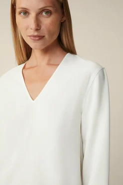 Crepe-Langarm-Bluse In*Windsor Clearance