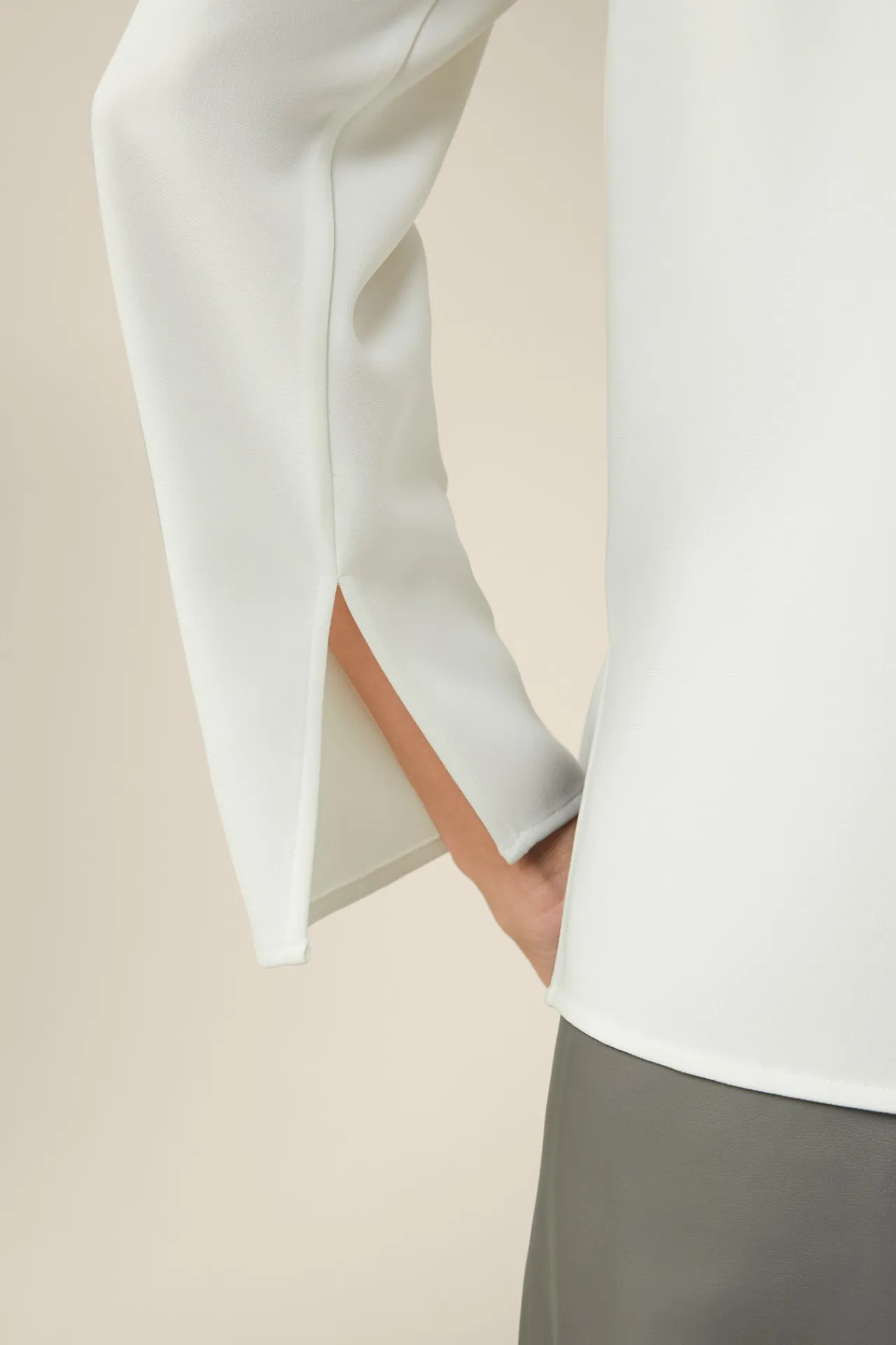 Crepe-Langarm-Bluse In*Windsor Clearance