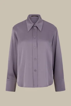 Crepe-Langarm-Hemd-Bluse In*Windsor Discount
