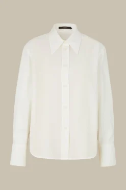 Crepe-Langarm-Hemd-Bluse In*Windsor New