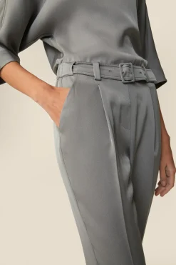 Crepe-Overall Mit Bundfalte In*Windsor Hot