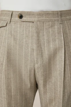 Flanell-Baukasten-Hose Serpo Mit Kreidestreifen In*Windsor Outlet