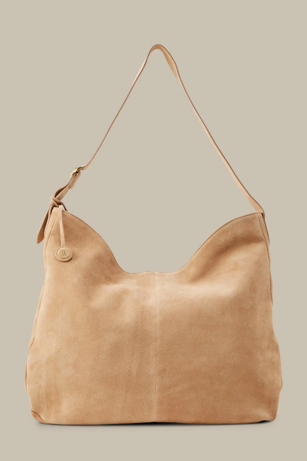 Hobo-Bag Aus Veloursleder In*Windsor Sale