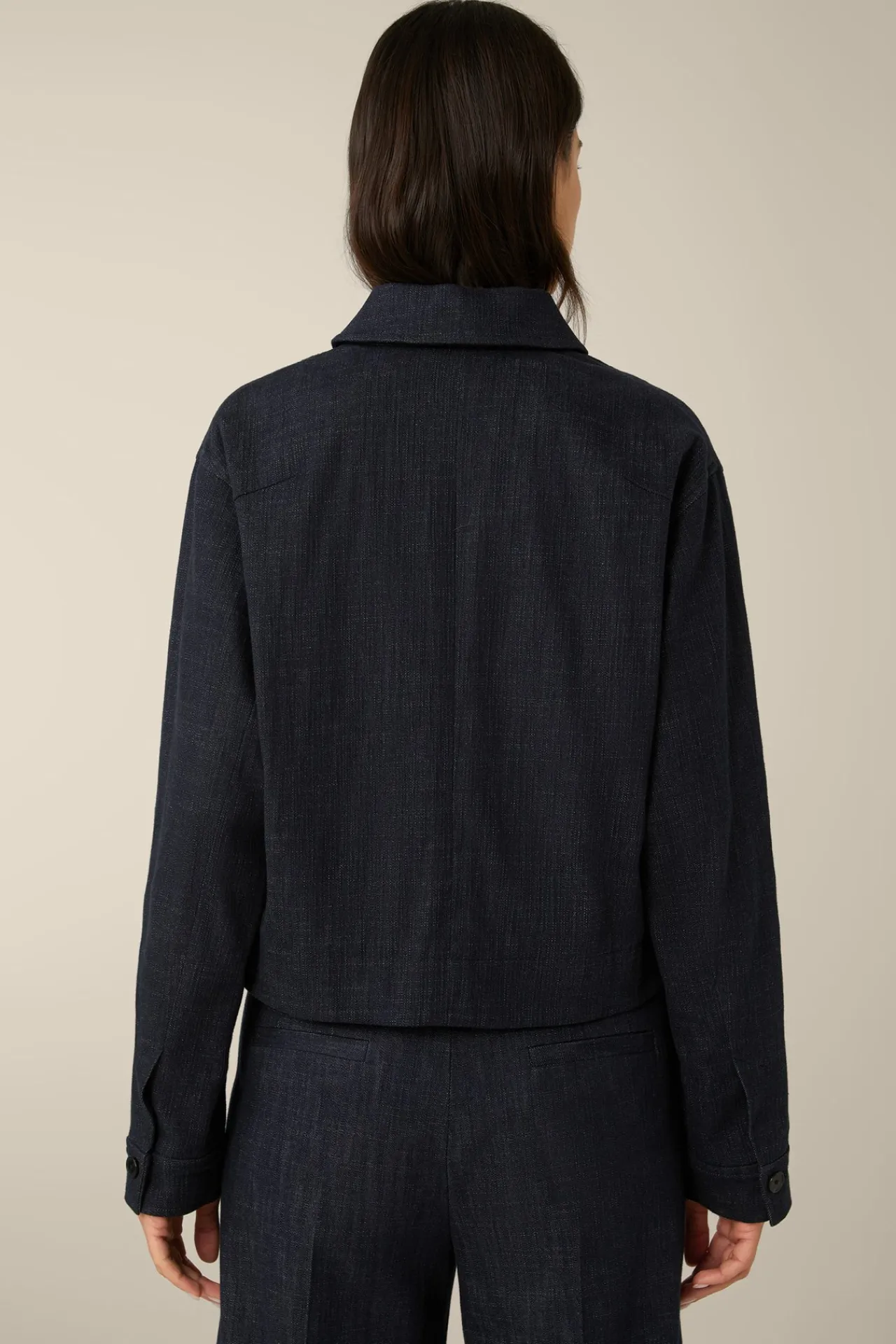 Jeans-Blazer-Jacke In Dark Denim Blue*Windsor Online