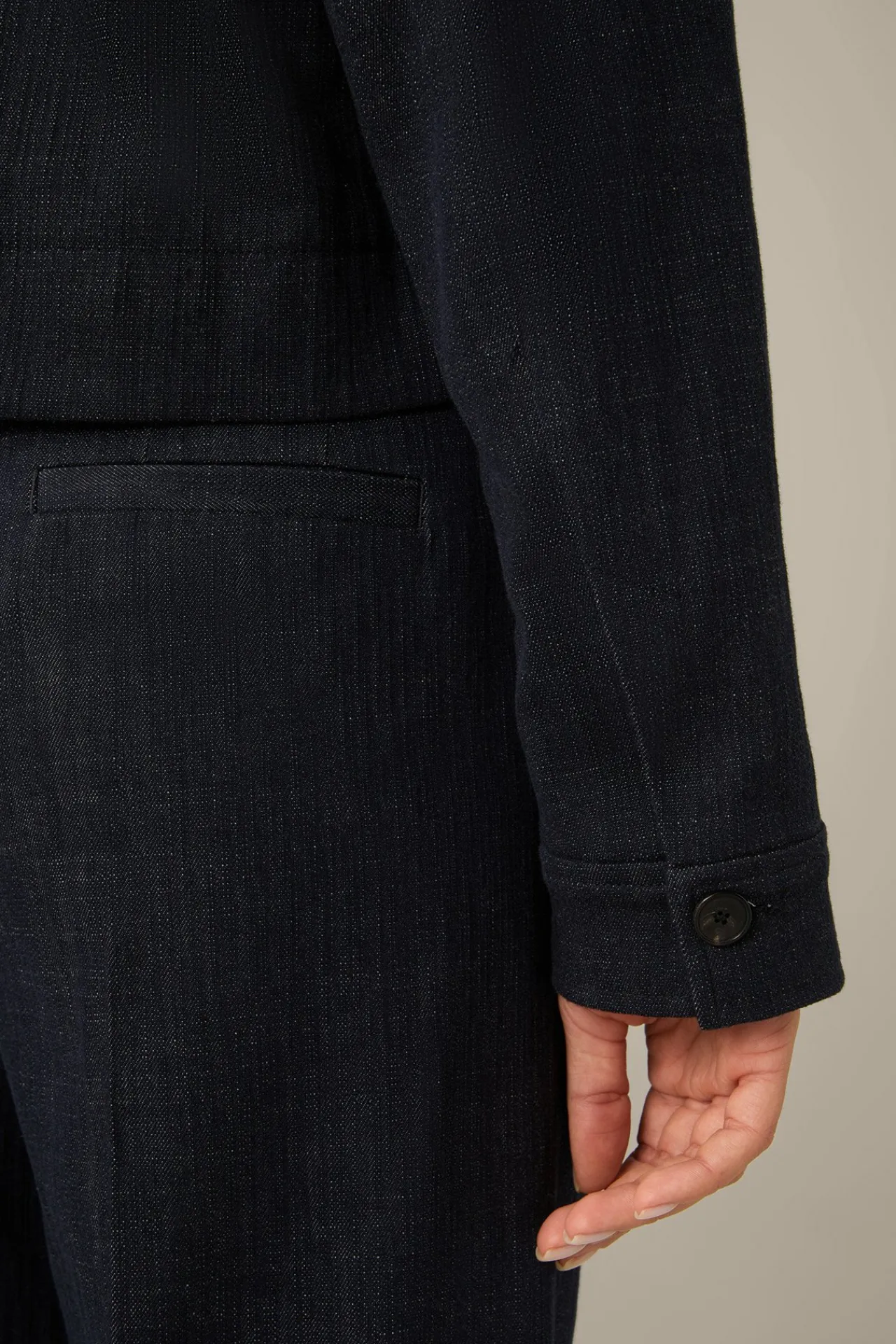 Jeans-Blazer-Jacke In Dark Denim Blue*Windsor Online