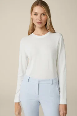 Jersey-Langarm-Shirt Aus Tencel In*Windsor Online