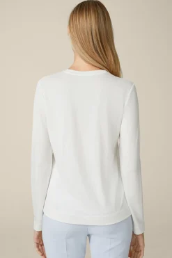 Jersey-Langarm-Shirt Aus Tencel In*Windsor Online