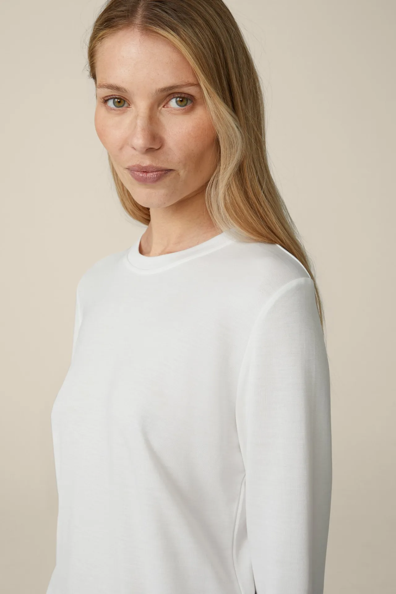 Jersey-Langarm-Shirt Aus Tencel In*Windsor Online