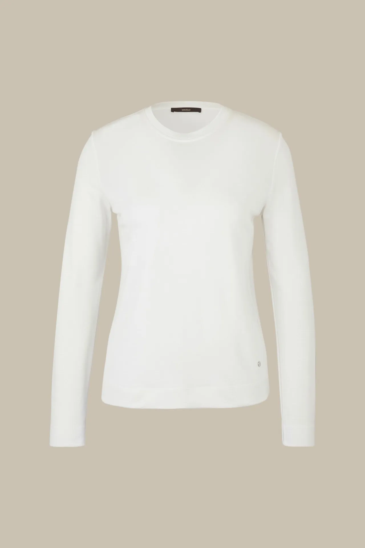 Jersey-Langarm-Shirt Aus Tencel In*Windsor Online