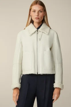 Lammfell-Wende-Biker-Jacke In*Windsor Online