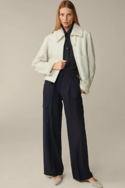 Lammfell-Wende-Biker-Jacke In*Windsor Online