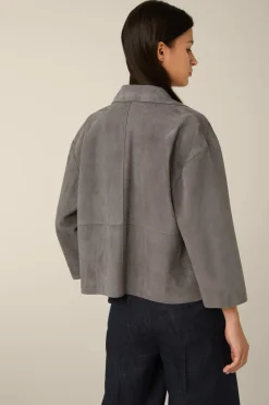 Lammvelours-Lederjacke In*Windsor Outlet