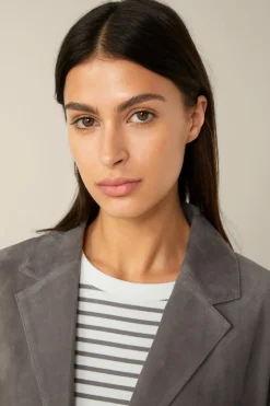 Lammvelours-Lederjacke In*Windsor Outlet