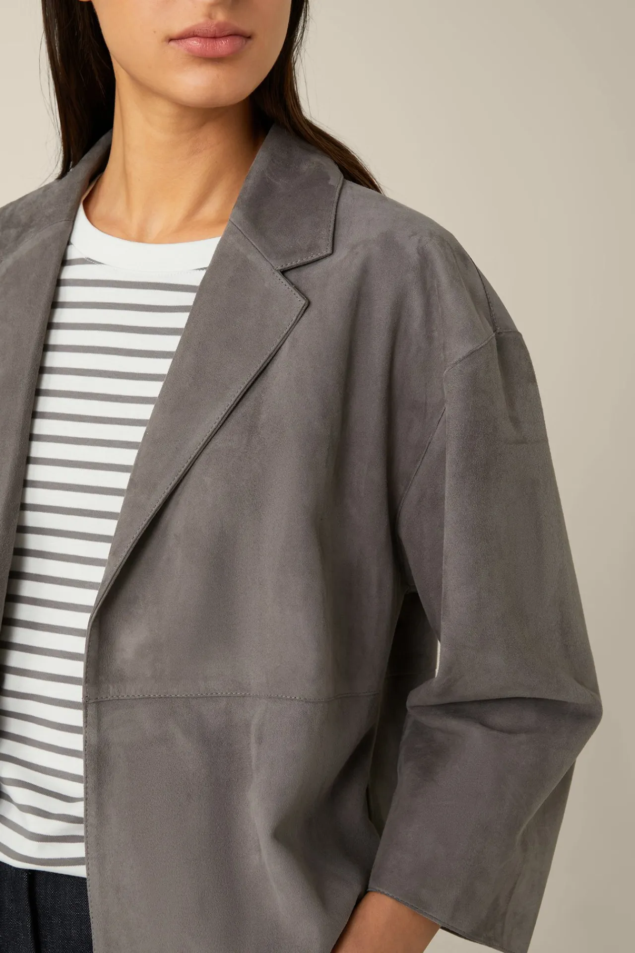 Lammvelours-Lederjacke In*Windsor Outlet