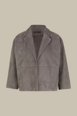 Lammvelours-Lederjacke In*Windsor Outlet