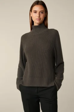 Merino-Strick-Rollkragen-Pullover In*Windsor Sale