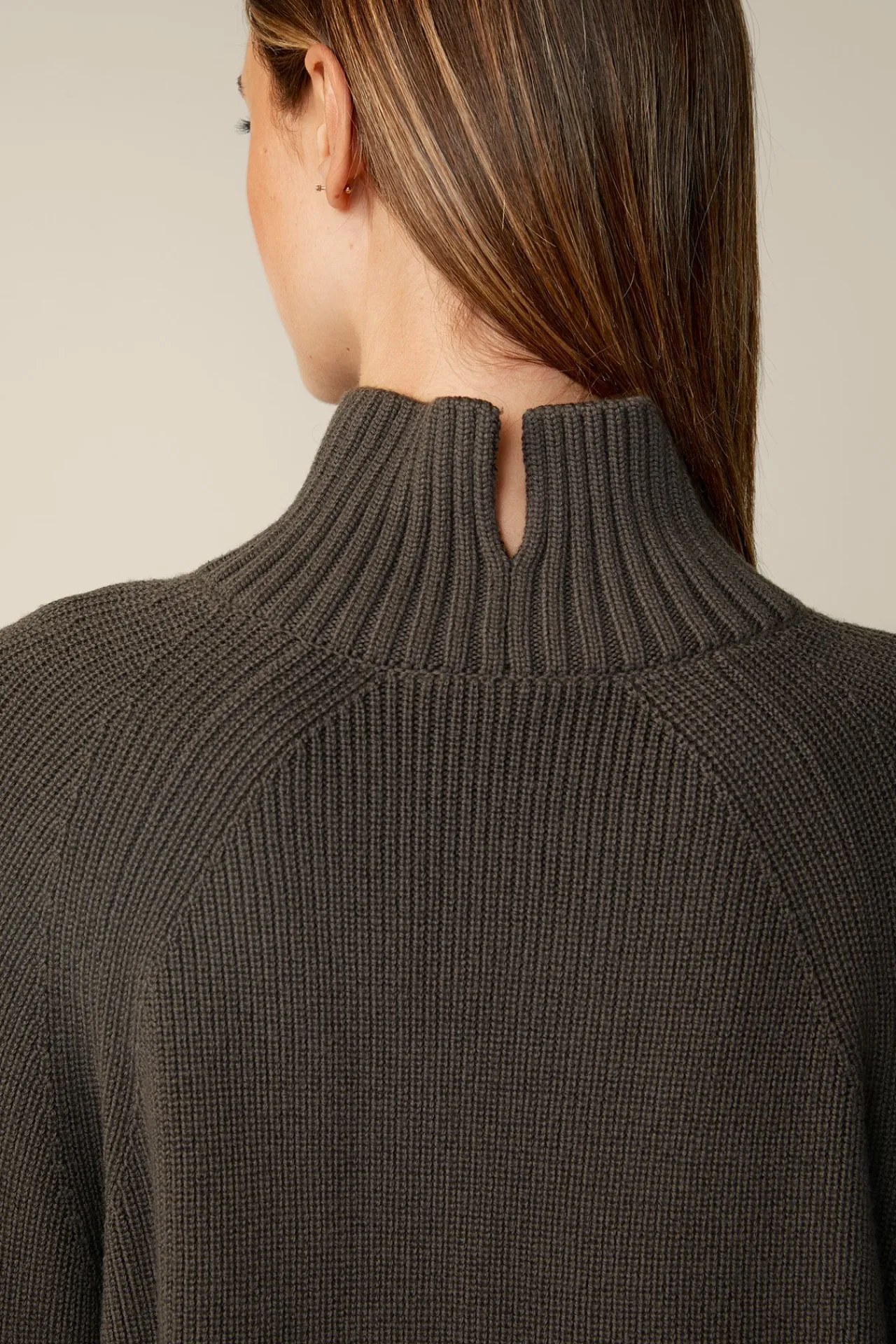 Merino-Strick-Rollkragen-Pullover In*Windsor Sale