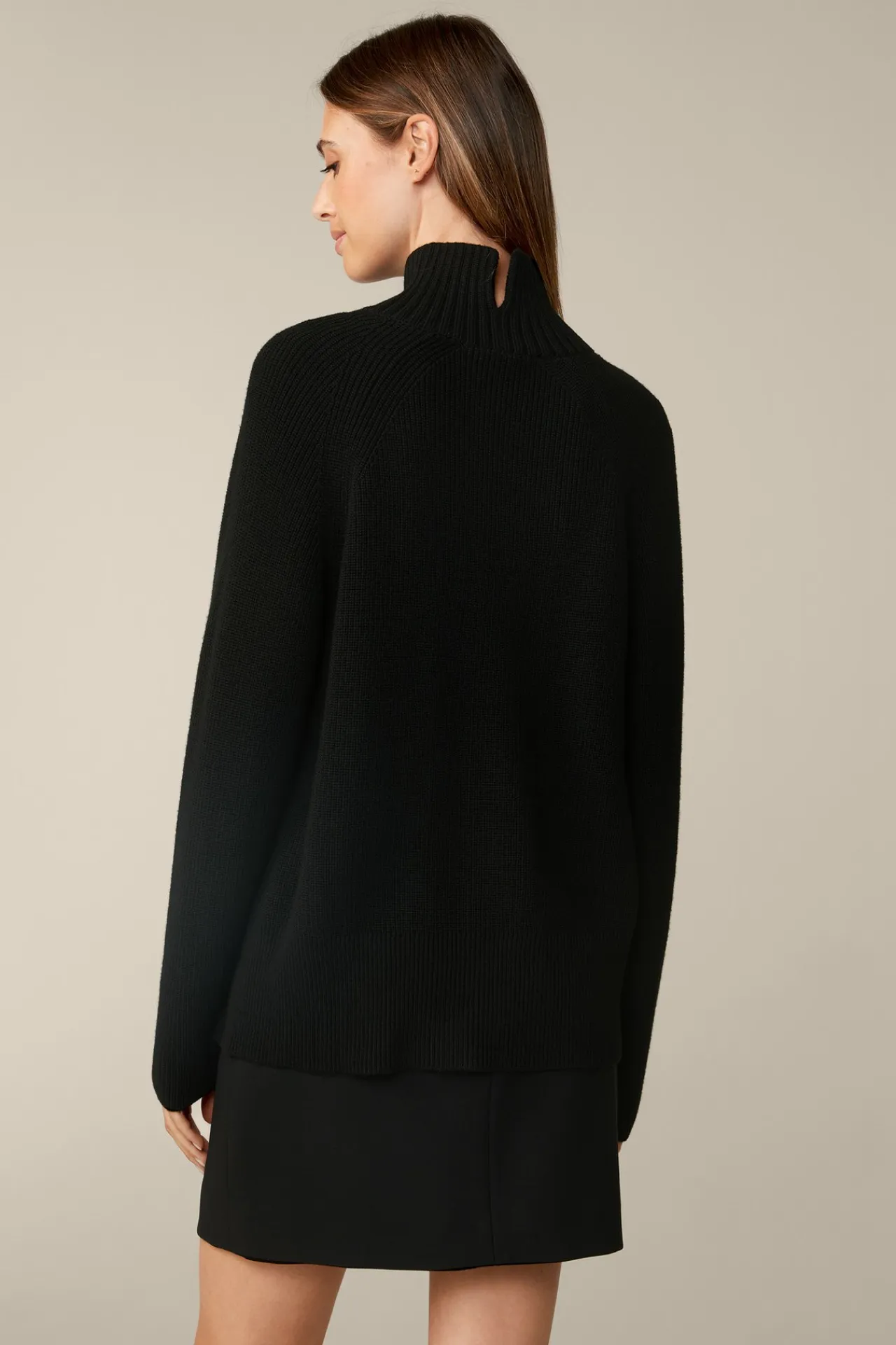 Merino-Strick-Rollkragen-Pullover In*Windsor New