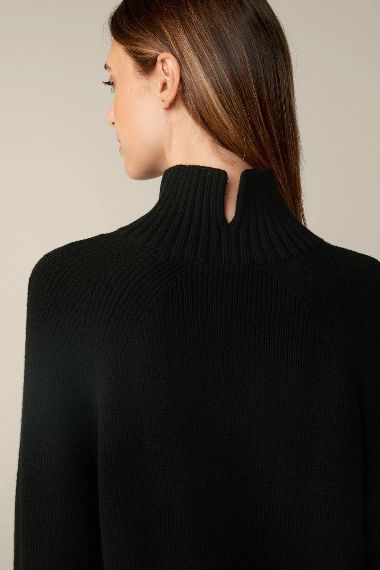 Merino-Strick-Rollkragen-Pullover In*Windsor New