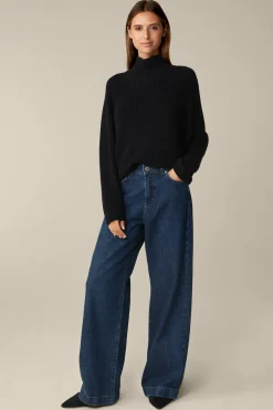 Merino-Strick-Rollkragen-Pullover In*Windsor Online
