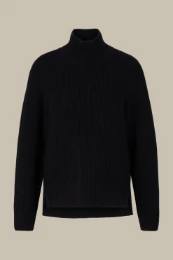 Merino-Strick-Rollkragen-Pullover In*Windsor Online