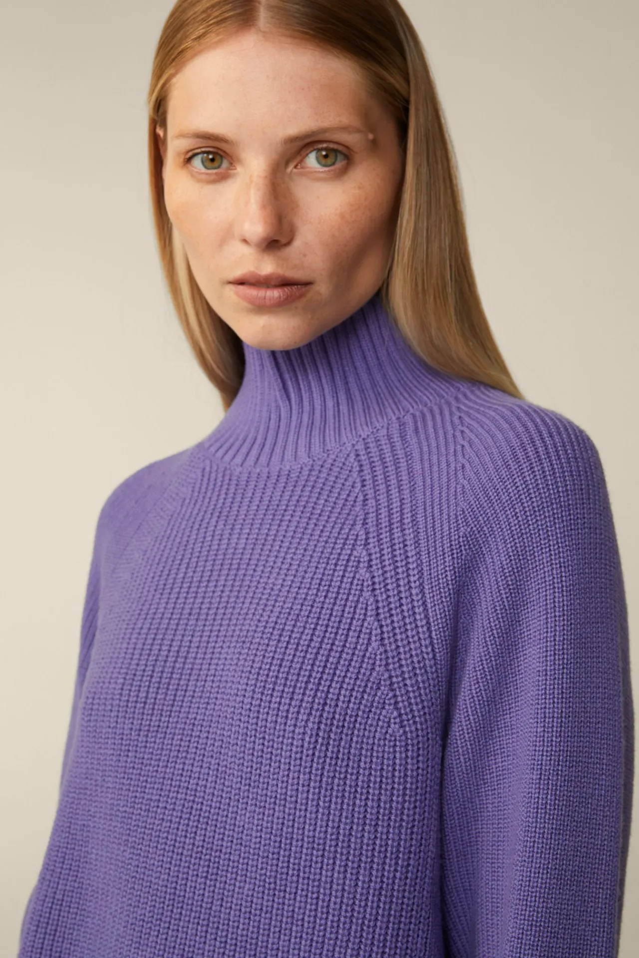 Merino-Strick-Rollkragen-Pullover In*Windsor Fashion