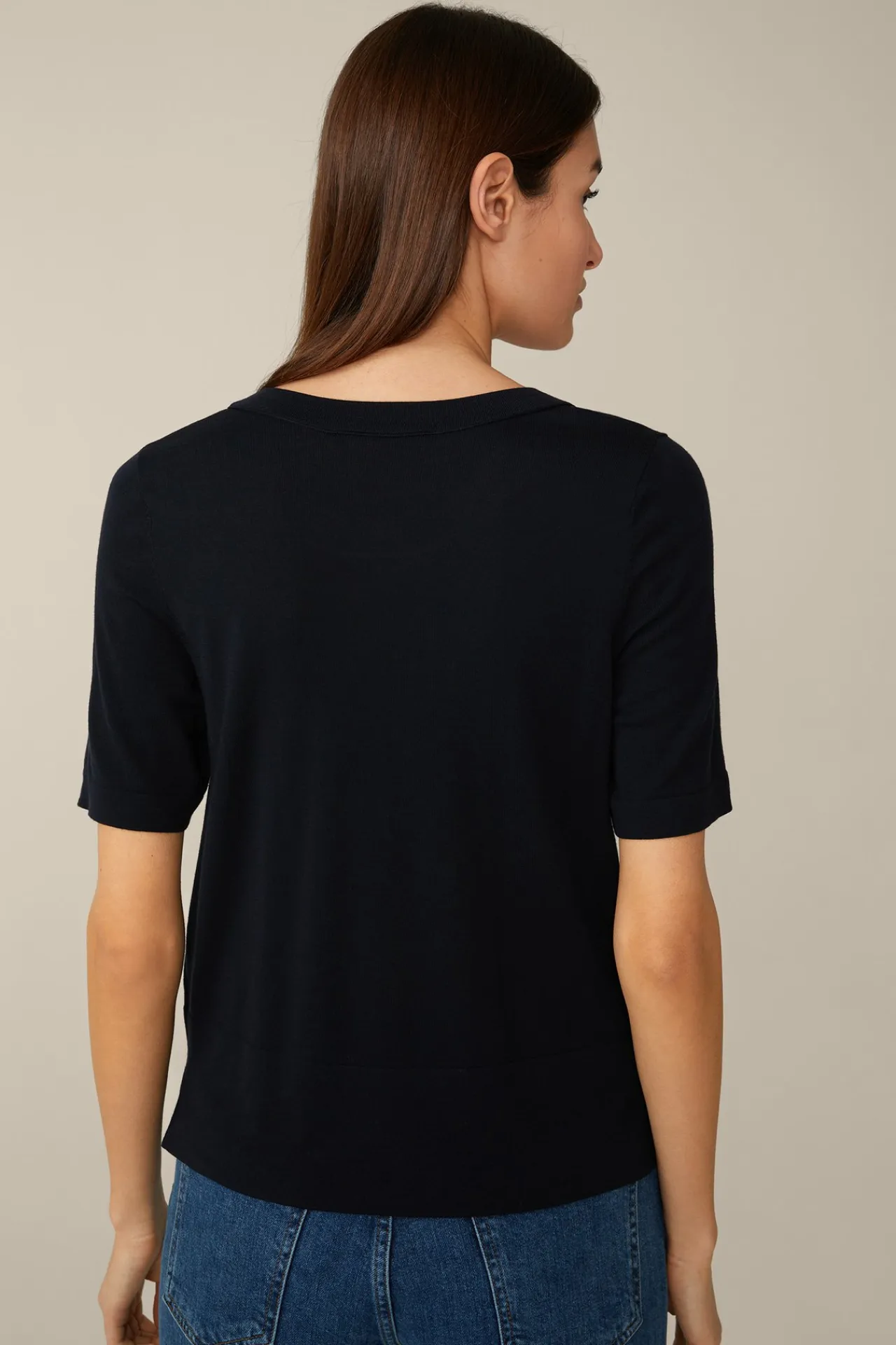 Merino-Strick-Shirt In*Windsor Discount