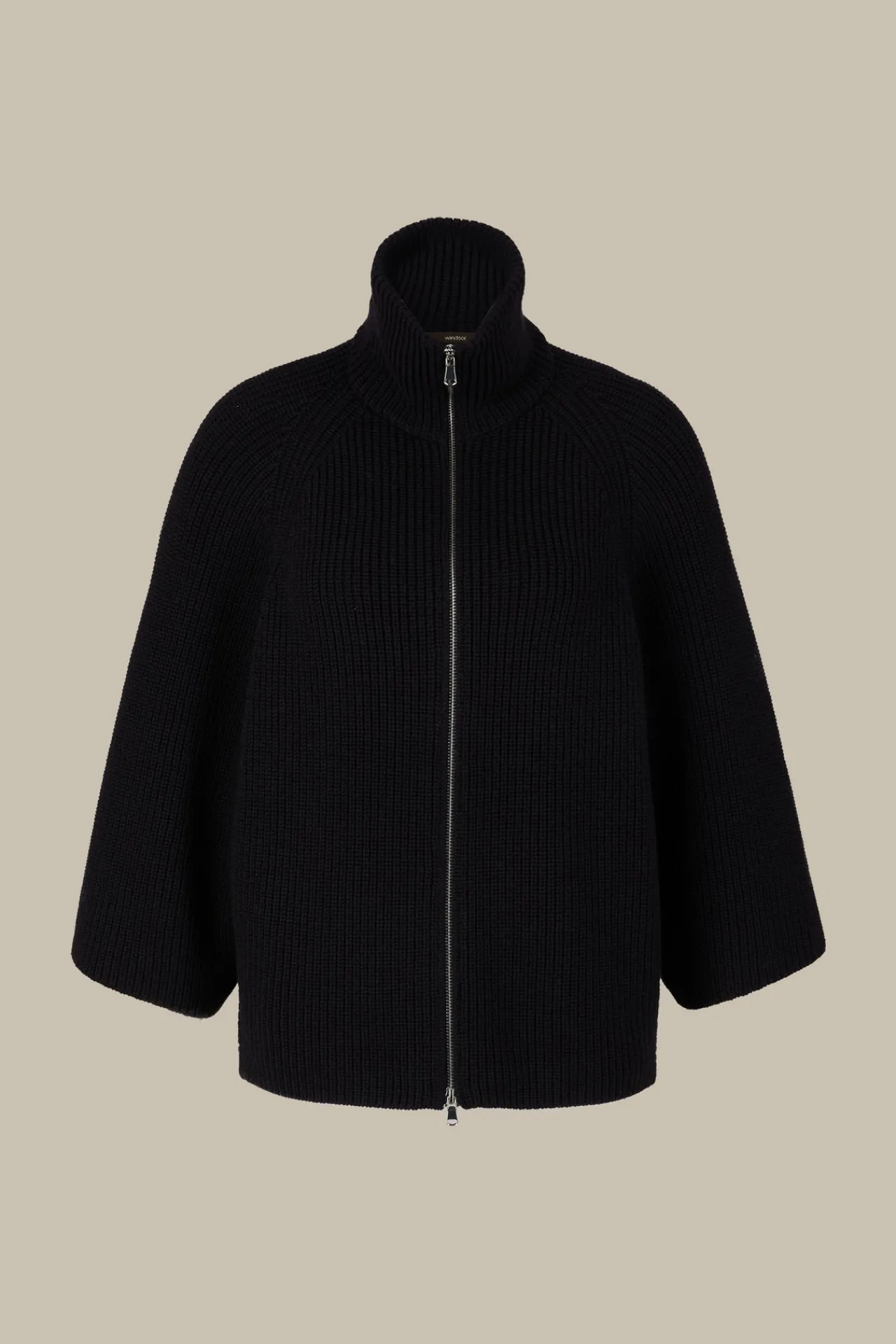 Merino-Strick-Zip-Cardigan In*Windsor Sale