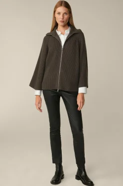 Merino-Strick-Zip-Cardigan In*Windsor Sale