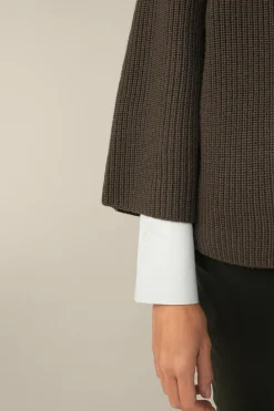 Merino-Strick-Zip-Cardigan In*Windsor Sale