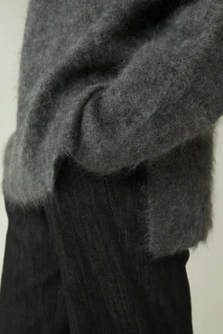 Mohair-Wollmix-Stehkragen-Pullover In*Windsor Sale