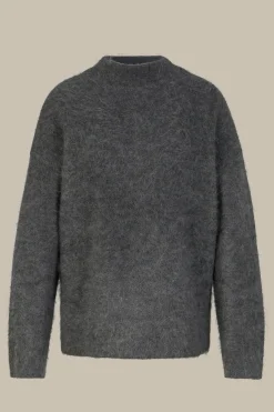 Mohair-Wollmix-Stehkragen-Pullover In*Windsor Sale