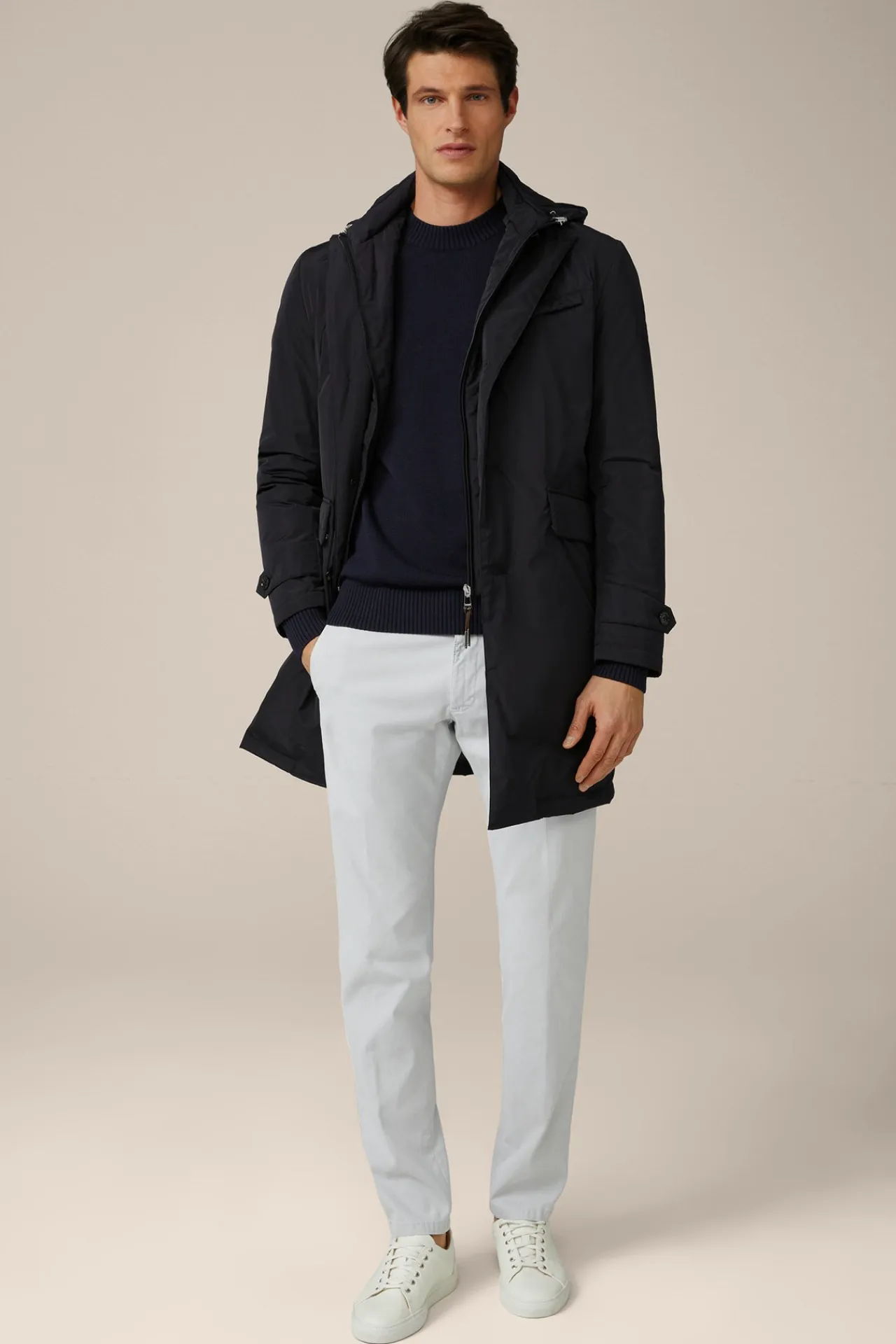 Nylon-Parka Venosa Mit Reverskragen In*Windsor Clearance