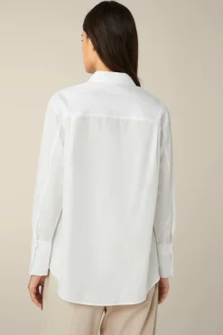 Popeline-Baumwoll-Hemd-Bluse In*Windsor Clearance