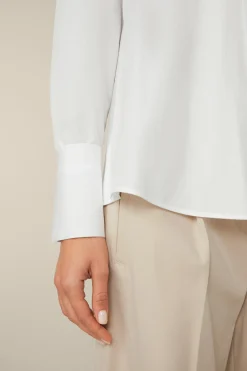 Popeline-Baumwoll-Hemd-Bluse In*Windsor Clearance