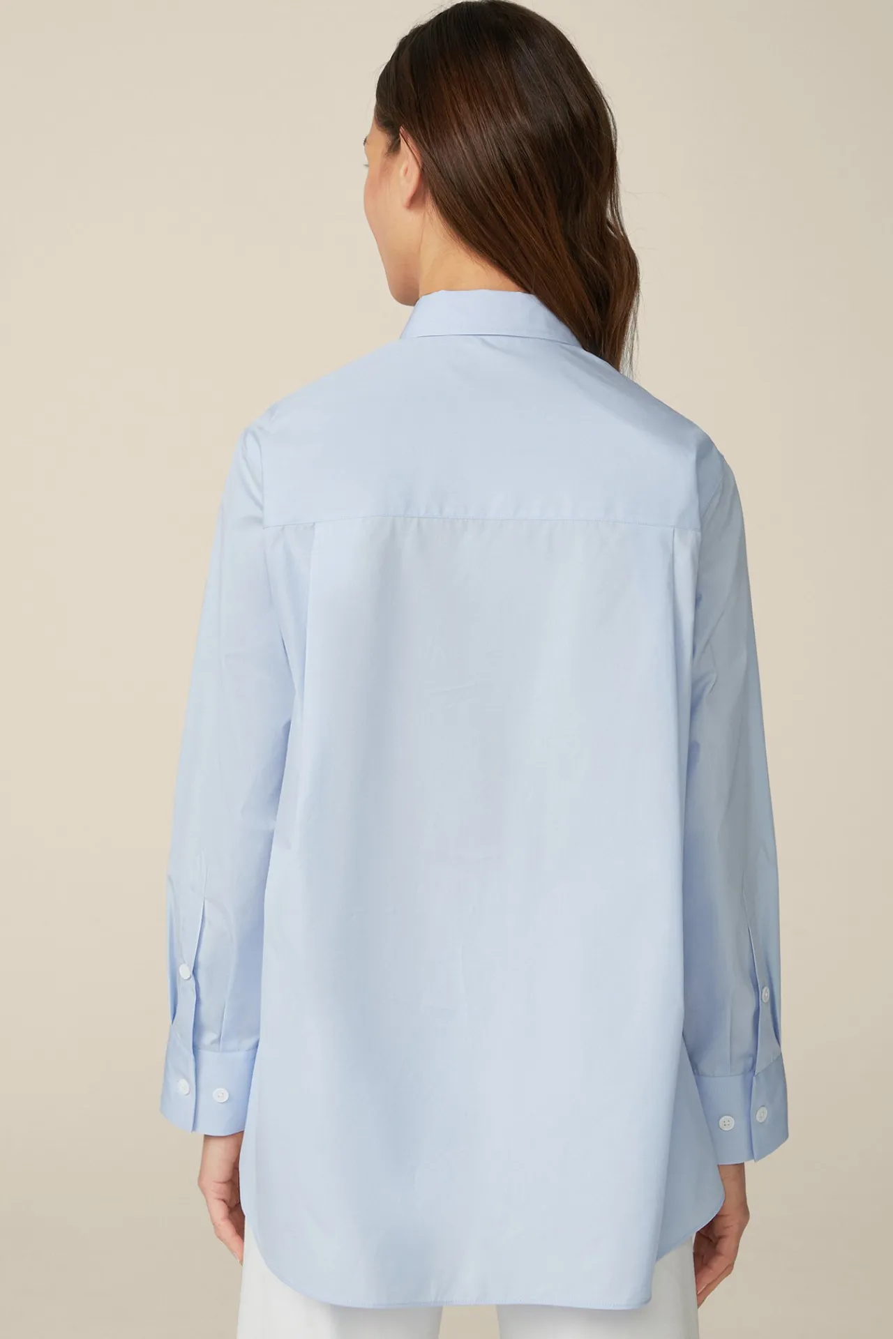 Popeline-Baumwoll-Hemdbluse In*Windsor Clearance