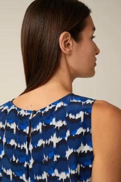 Print-Blusen-Top Mit Seide In*Windsor Discount