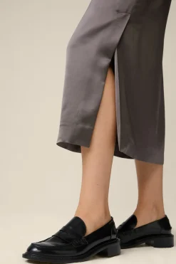 Satin-Midi-Rock In*Windsor Fashion