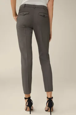 Schurwoll-Anzug-Hose In Taupe*Windsor Fashion
