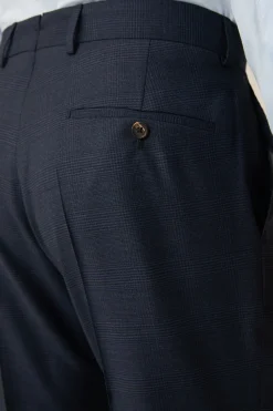 Schurwoll-Anzug Sono Bene Mit Stretch In Gemustert*Windsor New