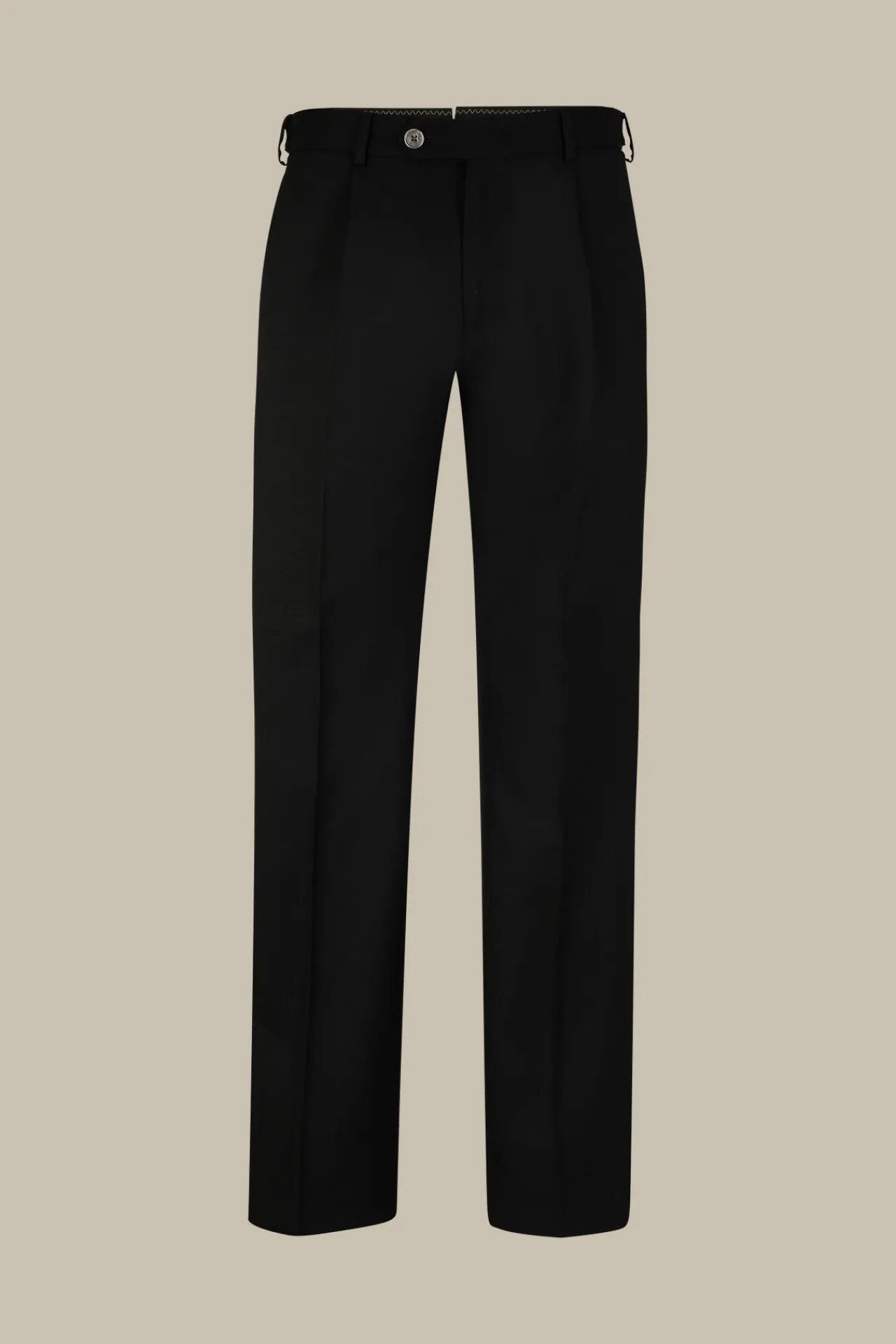 Schurwoll-Baukasten-Hose Frero Mit Bundfalte In*Windsor Fashion