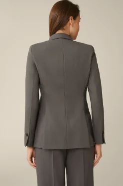Schurwoll-Blazer In Taupe*Windsor Online