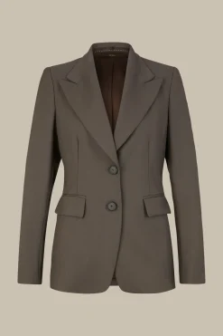 Schurwoll-Blazer In Taupe*Windsor Online