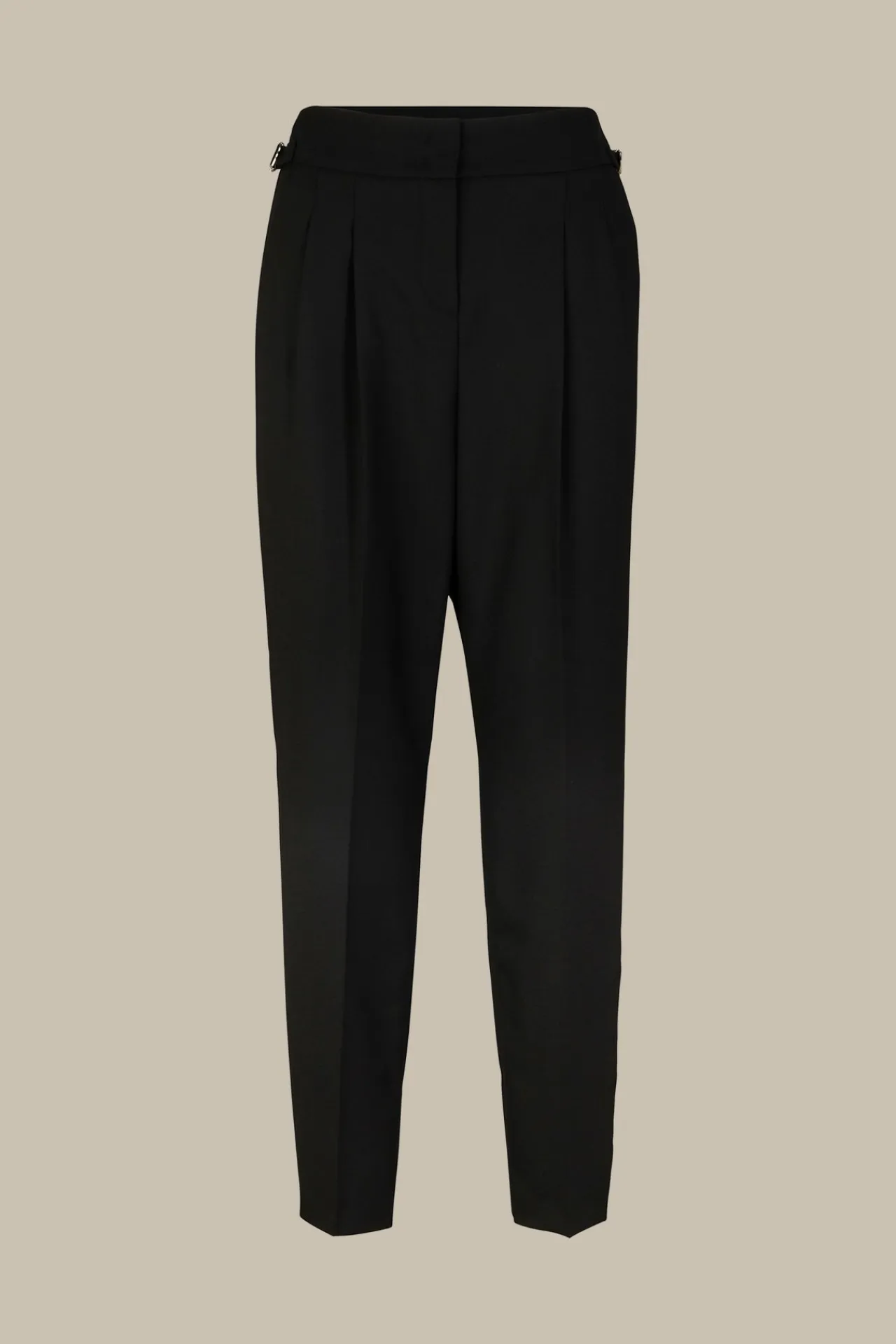 Schurwoll-Bundfalten-Hose In*Windsor New