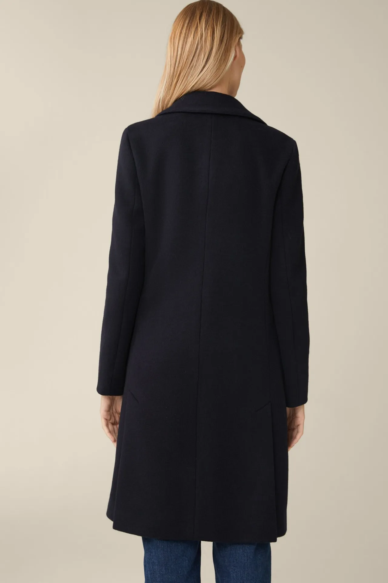Schurwoll-Caban-Mantel Mit Cashmere In*Windsor Online