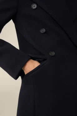 Schurwoll-Caban-Mantel Mit Cashmere In*Windsor Online