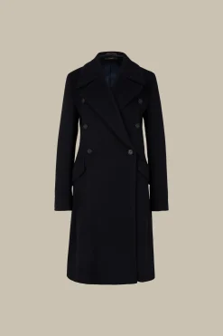 Schurwoll-Caban-Mantel Mit Cashmere In*Windsor Online