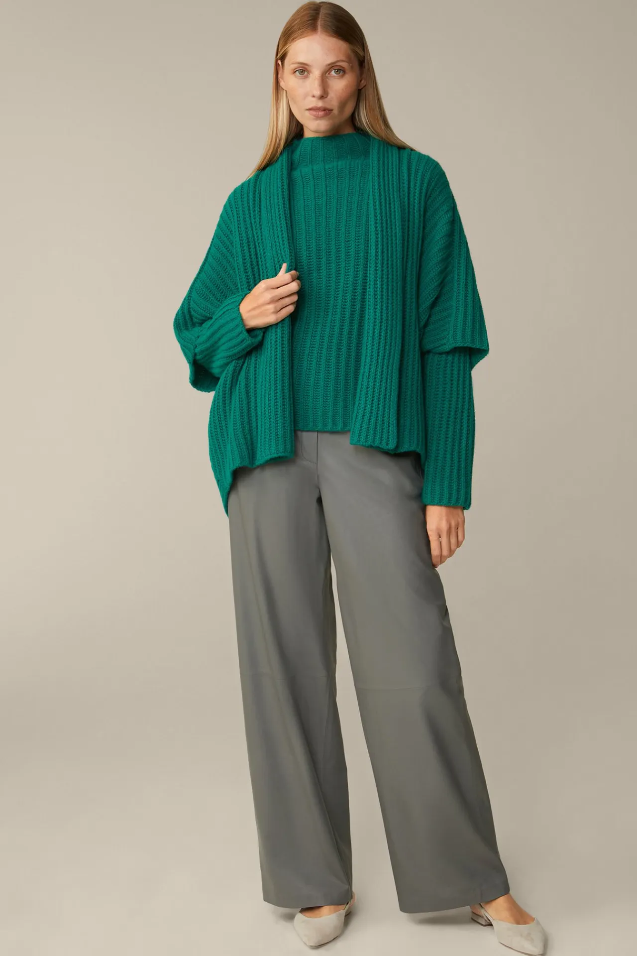 Schurwoll-Cashmeremix-Cape In*Windsor Discount