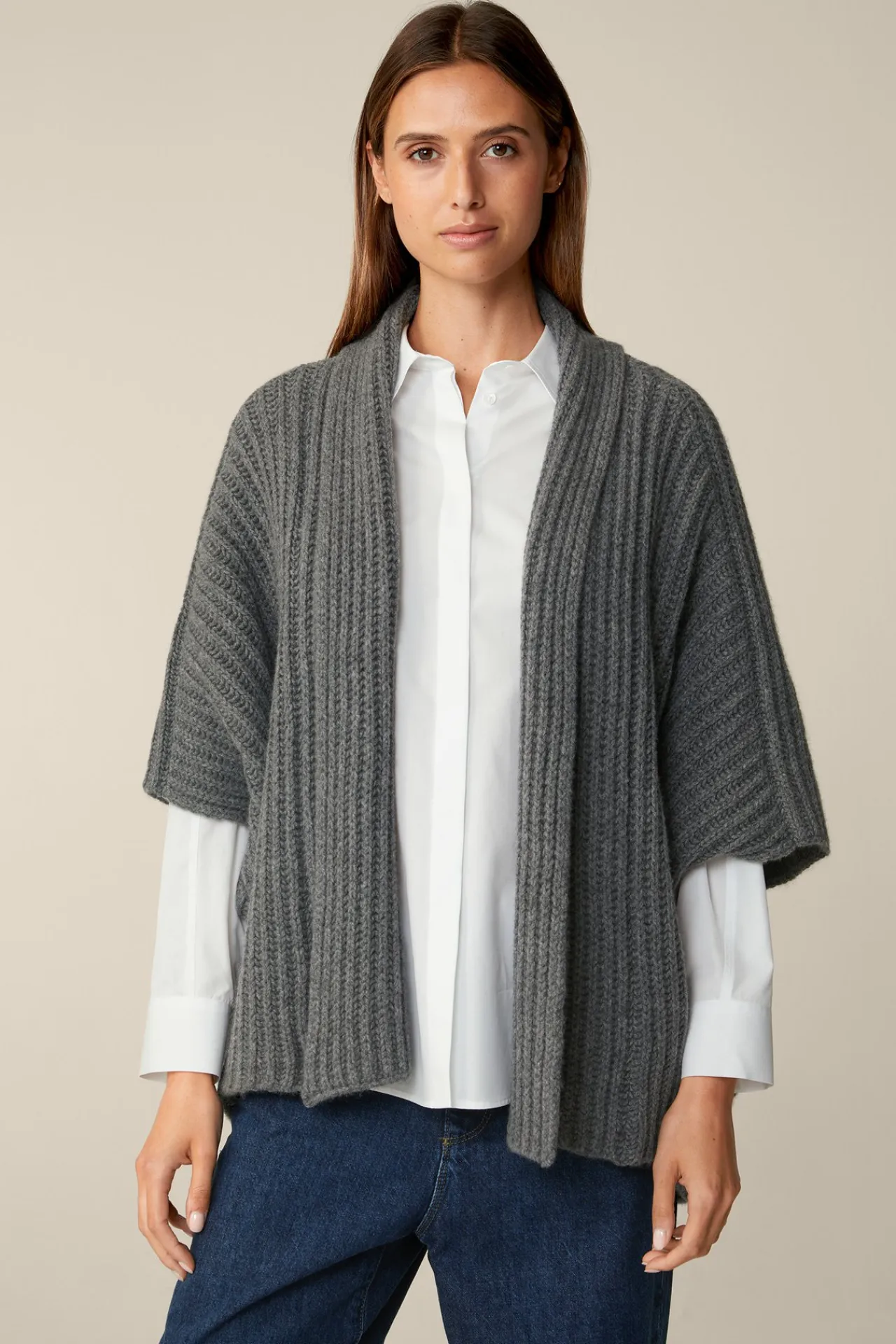 Schurwoll-Cashmeremix-Cape In*Windsor Fashion